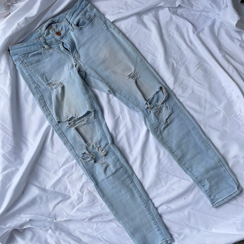 Ripped American Eagle Jeans